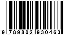 Código de Barras de '.9789802930463.'