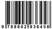 Código de Barras de '.9789802936458.'