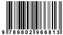Código de Barras de '.9789802966813.'