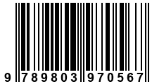 Código de Barras de '.9789803970567.'