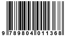Código de Barras de '.9789804011368.'