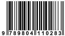 Código de Barras de '.9789804110283.'