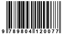 Código de Barras de '.9789804120077.'