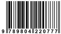 Código de Barras de '.9789804220777.'