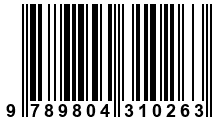 Código de Barras de '.9789804310263.'