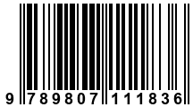 Código de Barras de '.9789807111836.'