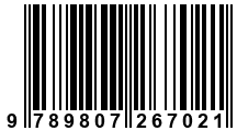Código de Barras de '.9789807267021.'