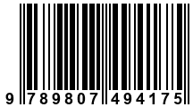 Código de Barras de '.9789807494175.'
