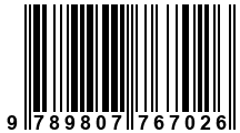 Código de Barras de '.9789807767026.'