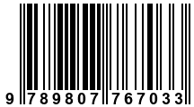 Código de Barras de '.9789807767033.'