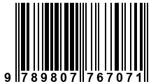 Código de Barras de '.9789807767071.'