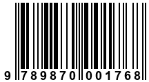 Código de Barras de '.9789870001768.'