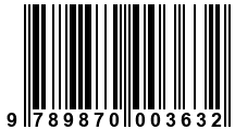 Código de Barras de '.9789870003632.'