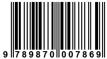 Código de Barras de '.9789870007869.'
