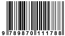 Código de Barras de '.9789870111788.'