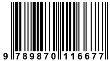 Código de Barras de '.9789870116677.'