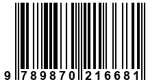 Código de Barras de '.9789870216681.'