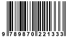 Código de Barras de '.9789870221333.'