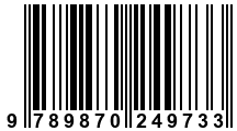 Código de Barras de '.9789870249733.'