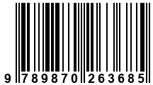 Código de Barras de '.9789870263685.'