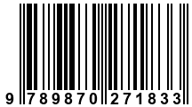 Código de Barras de '.9789870271833.'