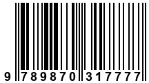 Código de Barras de '.9789870317777.'