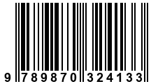 Código de Barras de '.9789870324133.'