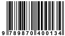 Código de Barras de '.9789870400134.'
