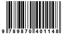 Código de Barras de '.9789870401148.'