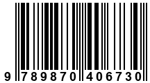 Código de Barras de '.9789870406730.'
