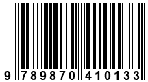 Código de Barras de '.9789870410133.'