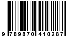 Código de Barras de '.9789870410287.'