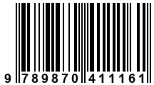 Código de Barras de '.9789870411161.'
