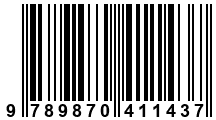 Código de Barras de '.9789870411437.'