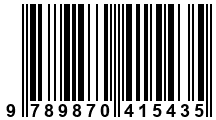 Código de Barras de '.9789870415435.'