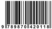 Código de Barras de '.9789870420118.'