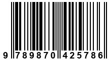 Código de Barras de '.9789870425786.'