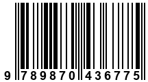 Código de Barras de '.9789870436775.'