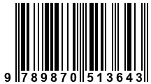 Código de Barras de '.9789870513643.'