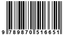 Código de Barras de '.9789870516651.'