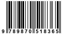 Código de Barras de '.9789870518365.'
