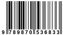 Código de Barras de '.9789870536833.'
