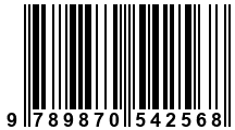 Código de Barras de '.9789870542568.'