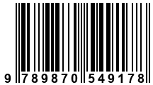 Código de Barras de '.9789870549178.'