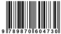 Código de Barras de '.9789870604730.'