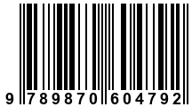 Código de Barras de '.9789870604792.'