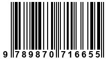 Código de Barras de '.9789870716655.'