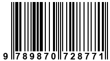 Código de Barras de '.9789870728771.'