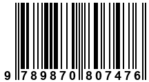 Código de Barras de '.9789870807476.'