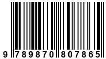 Código de Barras de '.9789870807865.'